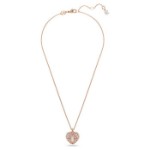 Swarovski smykke Hyperbola Heart, White, Rose gold-tone plated - 5680402