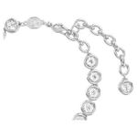 Swarovski armbånd Imber Tennis Round cut, White, Rhodium plated - 5682666