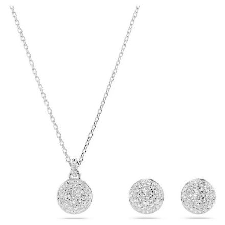 Swarovski smykkesett Meteora White, Rhodium plated - 5683445 Swarovski smykkesett Meteora White, Rhodium plated - 5683445