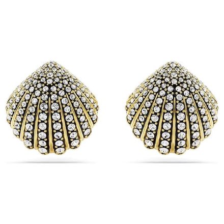 Swarovski øredobber Idyllia stud earrings Shell, White, Gold-tone plated - 5683970 Swarovski øredobber Idyllia stud earrings Shell, White, Gold-tone plated - 5683970