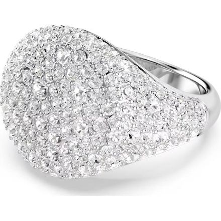 Swarovski Meteora cocktail ring, White, Rhodium plated - 5689426  Swarovski Meteora cocktail ring, White, Rhodium plated - 5689426