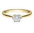 Forlovelsesring med Lab Grown diamant i 0.50 ct og River VS - LG0501807gg