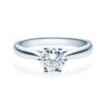 Forlovelsesring med Lab Grown diamant i 0.70 ct og River VS - LG0701807hg  