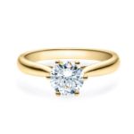 Forlovelsesring med Lab Grown diamant i 1.00 ct og River VS - LG1001807gg 