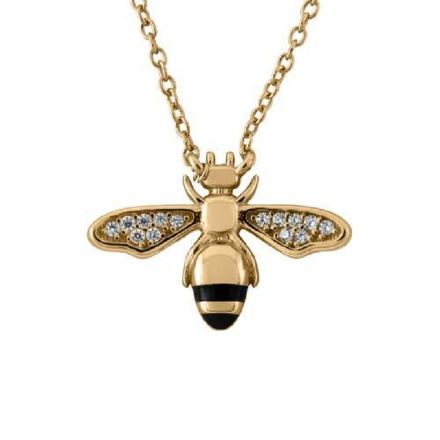 Smykke  Anheng - Redd en Bie i forgylt sølv med zirkonia - 2987142 Smykke  Anheng - Redd en Bie i forgylt sølv med zirkonia - 2987142