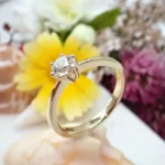 Diamantring forlovelsesring Frøya 0,50 ct River (D)-Si2 - 31060500