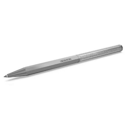 Swarovski pen Crystalline ballpoint Octagon shape, Gray, Graphite plated - 5654064 Swarovski pen Crystalline ballpoint Octagon shape, Gray, Graphite plated - 5654064