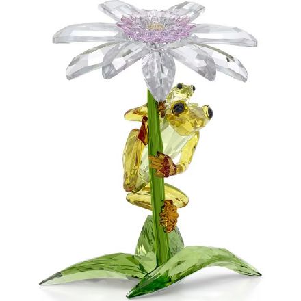 Swarovski figurer Idyllia Frogs and Flower - 5670892 Swarovski figurer Idyllia Frogs and Flower - 5670892