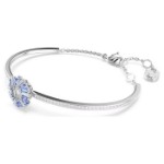 Swarovski armbånd Idyllia Flower, Blue, Rhodium plated - 5680014
