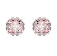Swarovski øredobber Birthstone stud Square cut, June, Pink, Rhodium plated - 5660799 Swarovski øredobber Birthstone stud Square cut, June, Pink, Rhodium plated - 5660799