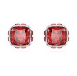 Swarovski øredobber Birthstone stud Square cut, July, Red, Rhodium plated - 5661959 Swarovski øredobber Birthstone stud Square cut, July, Red, Rhodium plated - 5661959