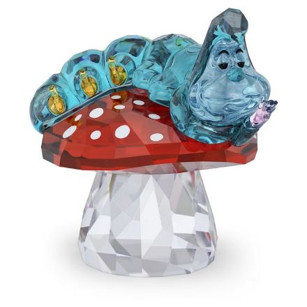 Swarovski figurer Alice In Wonderland Caterpillar - 5670225 Swarovski figurer Alice In Wonderland Caterpillar - 5670225