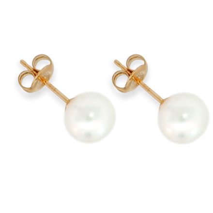 Gulløredobber med ferskvannperle 8,5-9 mm lås i 14 kt gull - coc3000190p Gulløredobber med ferskvannperle 8,5-9 mm lås i 14 kt gull - coc3000190p