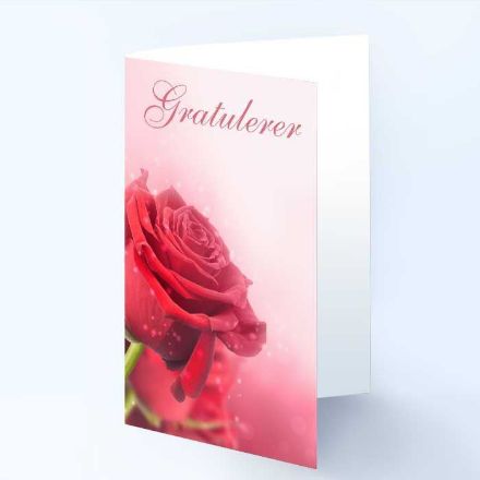 Gratulasjonskort med blomstermotiv - 181020 Gratulasjonskort med blomstermotiv - 181020