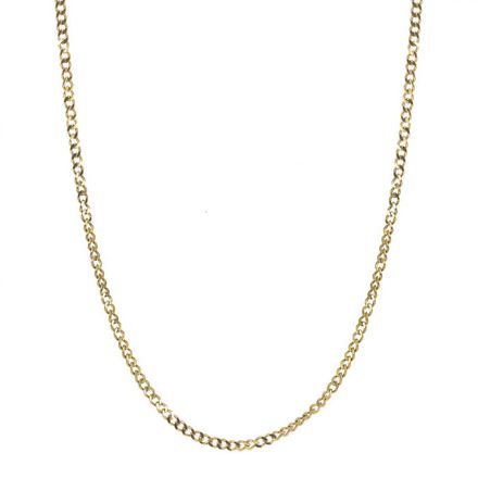 Herrekjede Eskil i forgylt stål, 52cm/8cm – 367767 Herrekjede Eskil i forgylt stål, 52cm/8cm – 367767