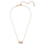 Swarovski smykker Hyperbola Pavé, Infinity, White, Rose gold-tone plated - 5684084