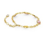 Swarovski armbånd Imber bracelet Octagon cut, Pink, Gold-tone plated - 5684537