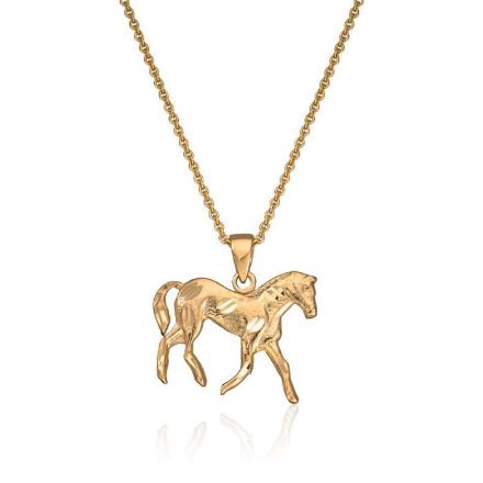 Gullsmykke Hest i 14kt gult - 27504 Gullsmykke Hest i 14kt gult - 27504