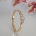 Diamantring Leda forlovelsesring  0,25 ct TW-Si - Ru-11025