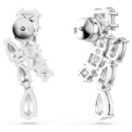 Swarovski øredobber  Matrix drop earrings Mixed cuts, White, Rhodium plated - 5700418