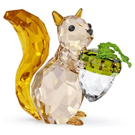 Swarovski figurer Idyllia Squirrel and Acorn - 5683617 Swarovski figurer Idyllia Squirrel and Acorn - 5683617