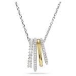 Swarovski smykke Hyperbola pendant Mixed cuts, White, Mixed metal finish - 5696626