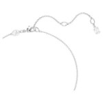 Swarovski smykke Hyperbola pendant Mixed cuts, Twist, White, Rhodium plated - 5689723