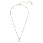 Swarovski smykker Hyperbola pendant Mixed cuts, Twist, White, Rose gold-tone plated - 5689788