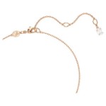 Swarovski smykker Hyperbola pendant Mixed cuts, Twist, White, Rose gold-tone plated - 5689788
