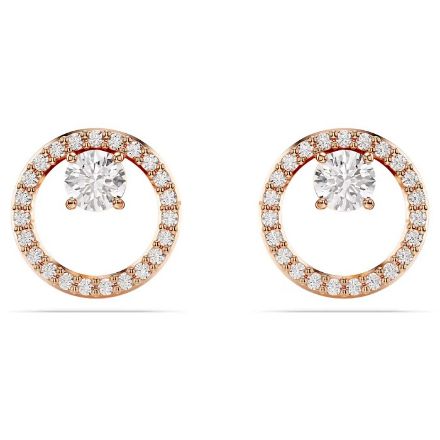 Swarovski øredobber Constella stud earrings Round cut, White, Rose gold-tone plated - 5692263 Swarovski øredobber Constella stud earrings Round cut, White, Rose gold-tone plated - 5692263