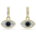 Swarovski øredobber Symbolica drop earrings Evil eye, Blue, Gold-tone plated - 5692163