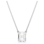 Swarovski smykke Stilla Octagon cut, White, Rhodium plated - 5693405