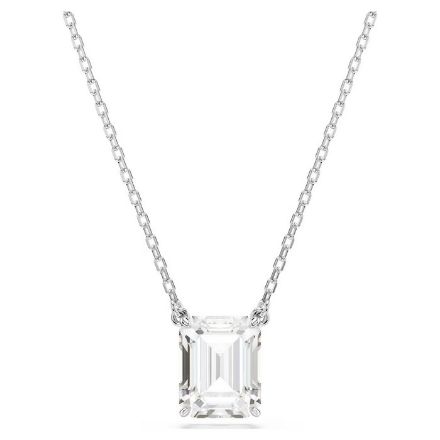 Swarovski smykke Stilla Octagon cut, White, Rhodium plated - 5693405 Swarovski smykke Stilla Octagon cut, White, Rhodium plated - 5693405