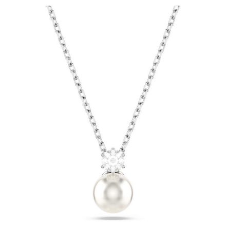 Swarovski smykke Matrix Crystal pearl, Round cut, White, Rhodium plated - 5693897 Swarovski smykke Matrix Crystal pearl, Round cut, White, Rhodium plated - 5693897