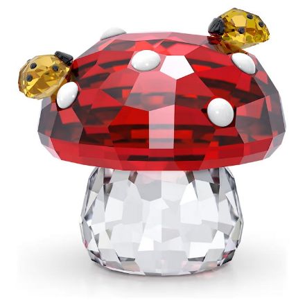 Swarovski figurer Idyllia Mushroom and Ladybugs - 5683436 Swarovski figurer Idyllia Mushroom and Ladybugs - 5683436
