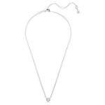 Swarovski smykke Imber pendant Round cut, White, Rhodium plated - 5696039