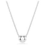 Swarovski smykke Imber pendant Round cut, White, Rhodium plated - 5696039