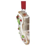 Swarovski figurer Holiday Cheers Gingerbread Stocking Ornament - 5681581