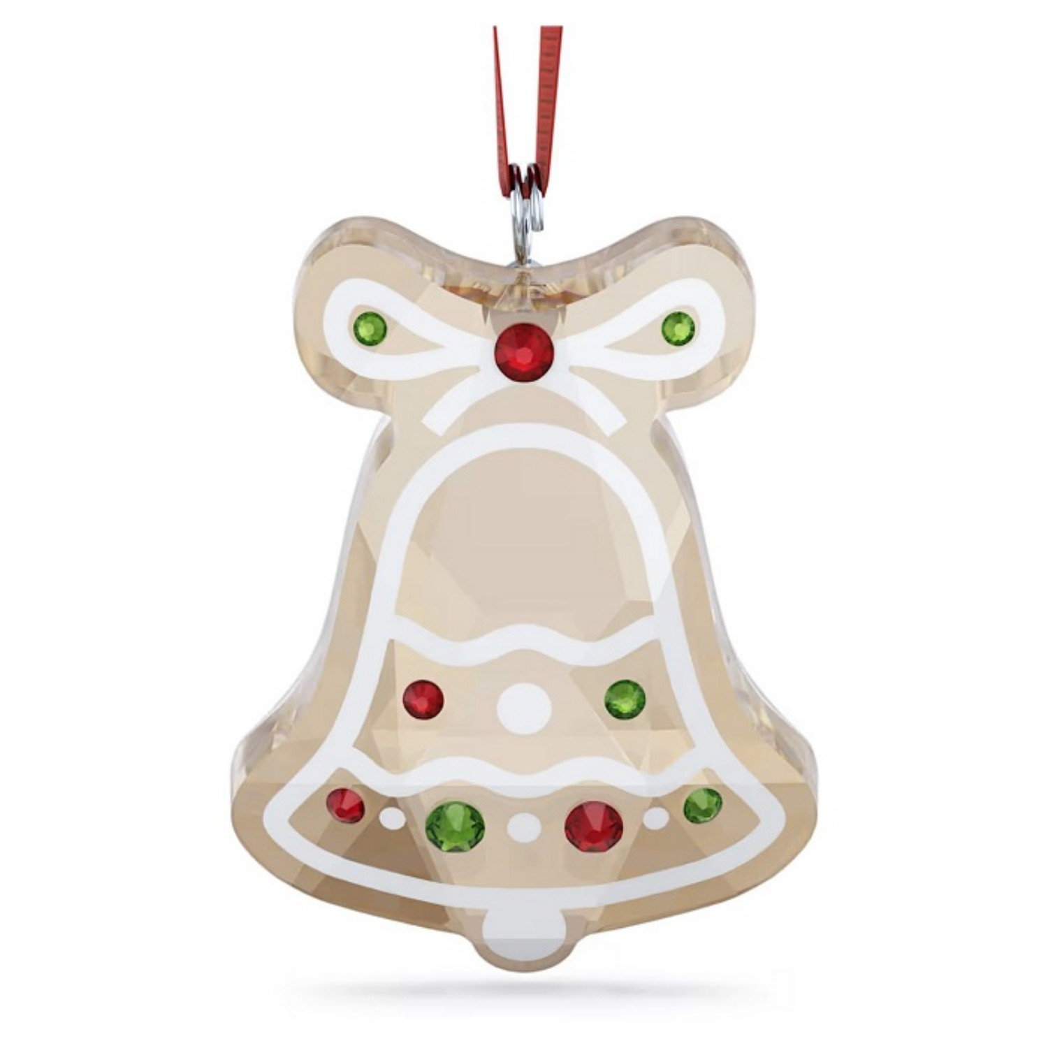 Swarovski figurer Holiday Cheers Gingerbread Bell Ornament - 5681580