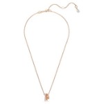 Swarovski smykke Hyperbola pendant Mixed cuts, White, Rose gold-tone plated - 5701494