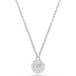 Swarovski smykke Dextera pendant Round cut, Sphere, White, Rhodium plated - 5693206