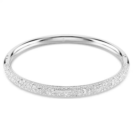 Swarovski armbånd  Sublima bangle Snow pavé, White, Rhodium plated - 5684241 Swarovski armbånd  Sublima bangle Snow pavé, White, Rhodium plated - 5684241
