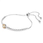 Swarovski armbånd Matrix Tennis bracelet Mixed cuts, Yellow, Rhodium plated - 5690694