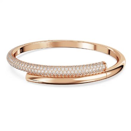 Swarovski armbånd Dextera bangle Magnetic closure, White, Rose gold-tone plated - 5692267 Swarovski armbånd Dextera bangle Magnetic closure, White, Rose gold-tone plated - 5692267