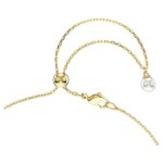 Swarovski smykke Idyllia Y Crystal pearl, Shell, White, Gold-tone plated- 5683968