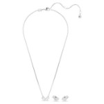 Swarovski smykkesett Mesmera Mixed cuts, White, Rhodium plated - 5665829