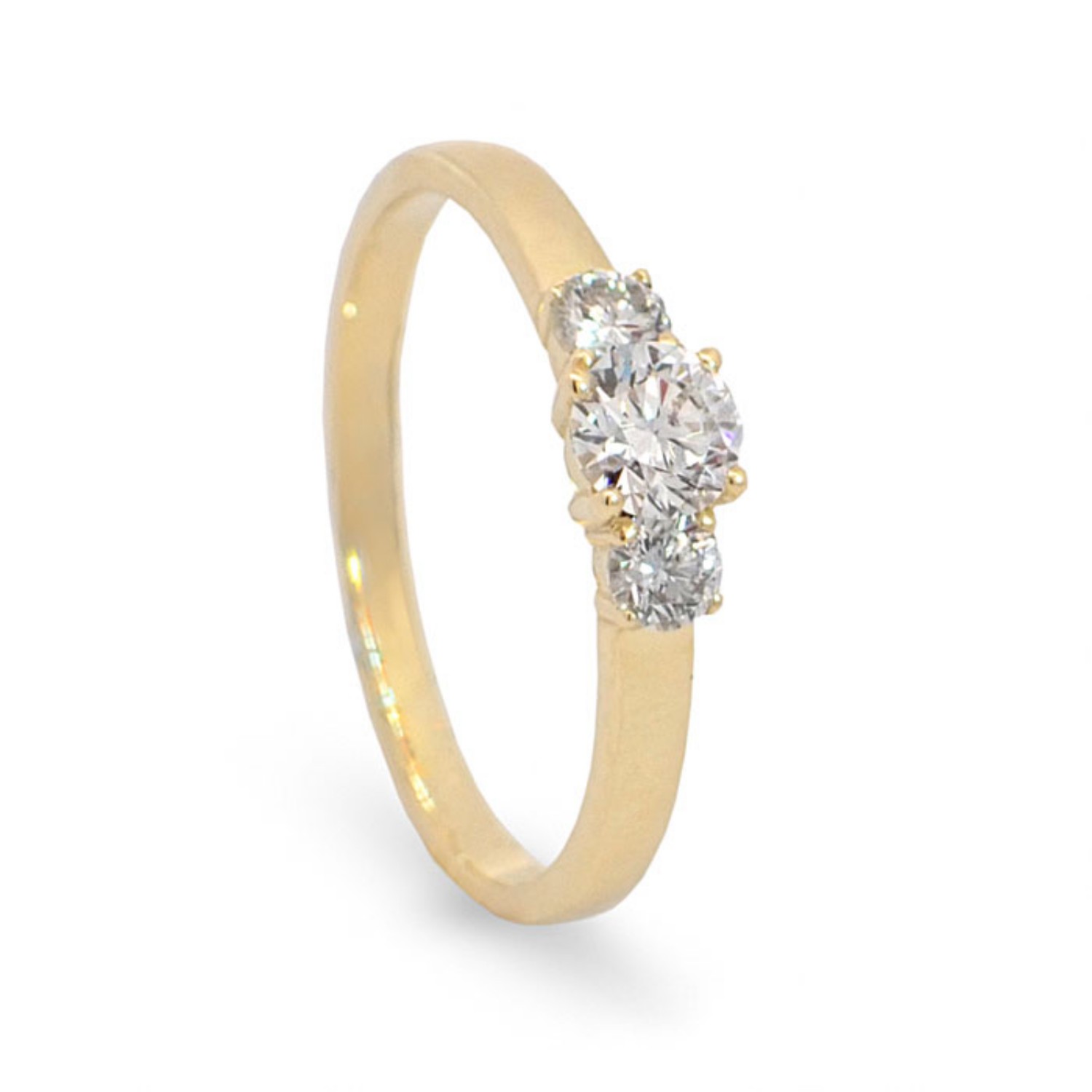 Diamantring - forlovelsesring Leda  0,40 ct - Ru-11040