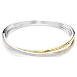 Swarovski armbånd Hyperbola bangle Round cut, White, Mixed metal finish - 5689720
