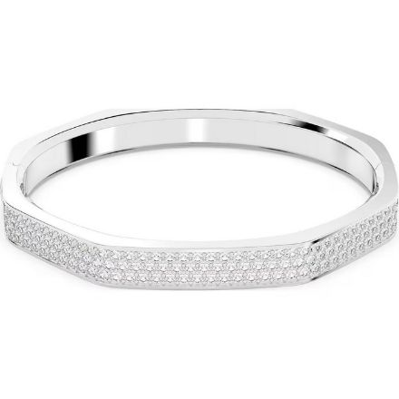 Swarovski armbånd Dextera bangle, Octagon shape, White, Rhodium plated - 5655624 Swarovski armbånd Dextera bangle, Octagon shape, White, Rhodium plated - 5655624