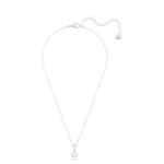 Swarovski smykkeStilla pendant Round cut, White, Rhodium plated - 5472635